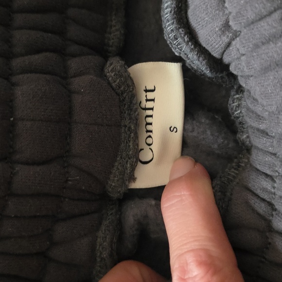 Comfrt You Matter Steel Gray Straight Leg Sweatpants - Small - Picture 3 of 6